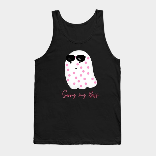 Sorry My Boss Tank Top by hnueng111